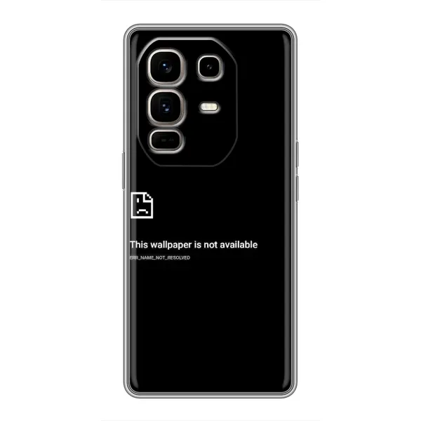 Чехол с рисунком «Ошибка» для Infinix Note 50 Pro Plus