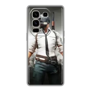 Чохол з картинкою "Герой Pubg" на Infinix Note 50 Pro Plus (Пабг)