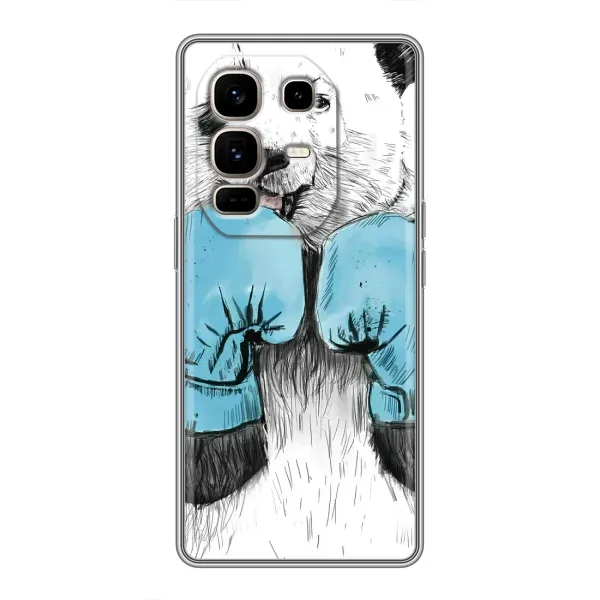 Чехол с рисунком «Панда боксер» для Infinix Note 50 Pro Plus Чехол с рисунком «Панда боксер» для Infinix Note 50 Pro Plus
