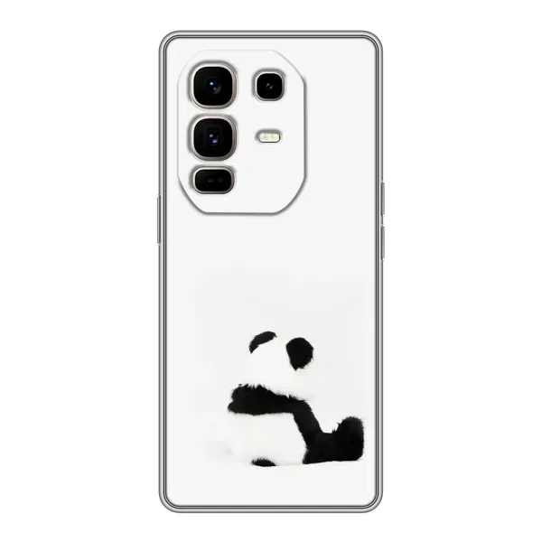 Чехол с рисунком «Панда обиделся» для Infinix Note 50 Pro Plus Чехол с рисунком «Панда обиделся» для Infinix Note 50 Pro Plus