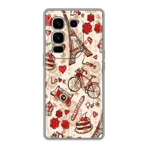 Чохол Ейфелева Вежа на Infinix Note 50 Pro Plus (Париж мрія)