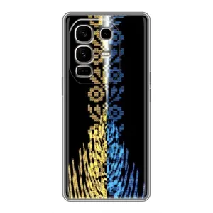 Силиконовый Чехол на Infinix Note 50 Pro Plus (Патриотическая вышиванка)
