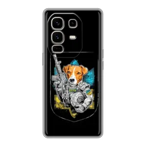 Чохол з принтом для Infinix Note 50 Pro Plus (Патрон Воїн)