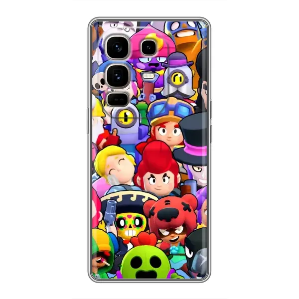 Чехол с рисунком «Персонажи» для Infinix Note 50 Pro Plus Чехол с рисунком «Персонажи» для Infinix Note 50 Pro Plus