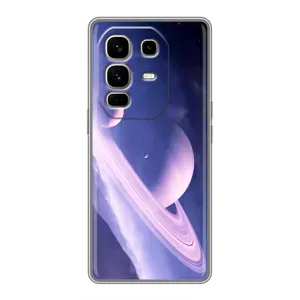 Чехлы КОСМОС для Infinix Note 50 Pro Plus (Планета в космосе)