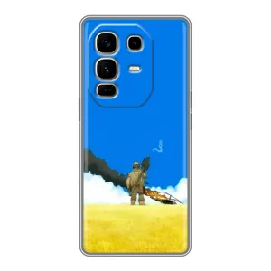 Чехлы на военную тематику для Infinix Note 50 Pro Plus (Попадание)