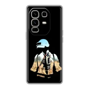 Чохол з картинкою "Герой Pubg" на Infinix Note 50 Pro Plus (Пубг мен)