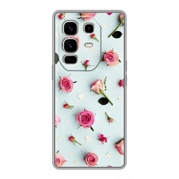 Чехол с рисунком «Разные цветы» для Infinix Note 50 Pro Plus Чехол с рисунком «Разные цветы» для Infinix Note 50 Pro Plus