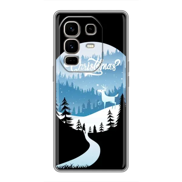 Чехол с рисунком «Рождественский Олень» для Infinix Note 50 Pro Plus Чехол с рисунком «Рождественский Олень» для Infinix Note 50 Pro Plus