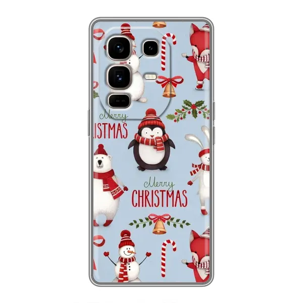 Чехол с рисунком «Рождественский» для Infinix Note 50 Pro Plus