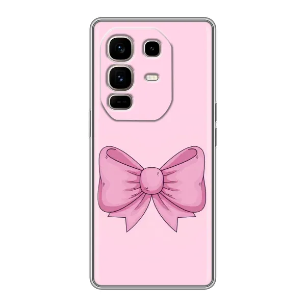 Чехол с рисунком «Розовый бантик» для Infinix Note 50 Pro Plus