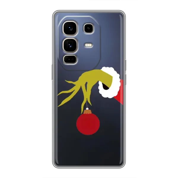 Чохол з малюнком «Рука Грінча» для Infinix Note 50 Pro Plus Чохол з малюнком «Рука Грінча» для Infinix Note 50 Pro Plus