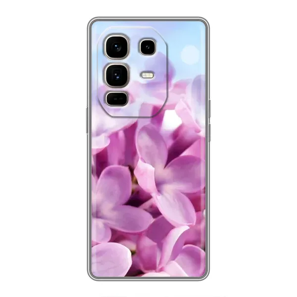 Чехол с рисунком «Сиреневые цветы» для Infinix Note 50 Pro Plus Чехол с рисунком «Сиреневые цветы» для Infinix Note 50 Pro Plus