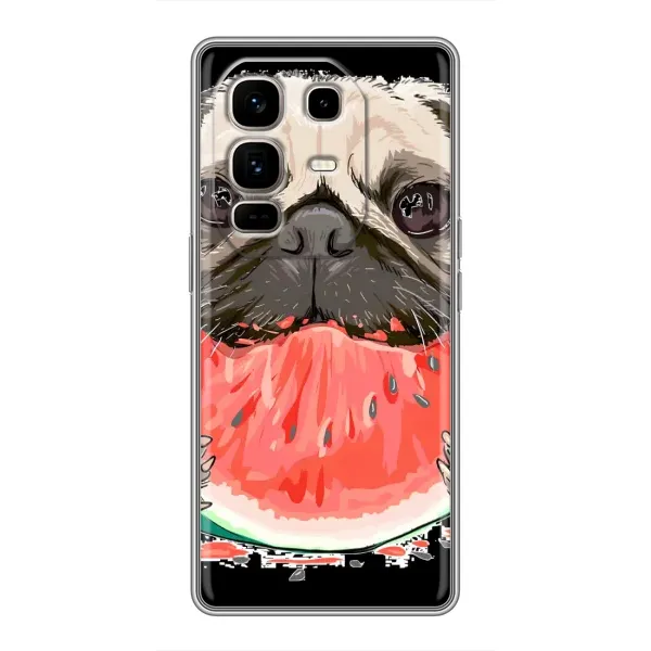 Чехол с рисунком «Смешной Мопс» для Infinix Note 50 Pro Plus Чехол с рисунком «Смешной Мопс» для Infinix Note 50 Pro Plus