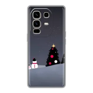 Чохли на Новий Рік Infinix Note 50 Pro Plus (Сніговички)