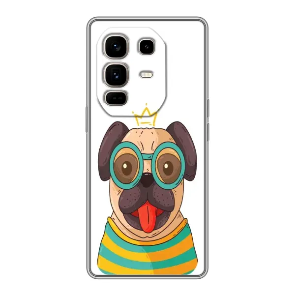 Чехол с рисунком «Собака Король» для Infinix Note 50 Pro Plus Чехол с рисунком «Собака Король» для Infinix Note 50 Pro Plus