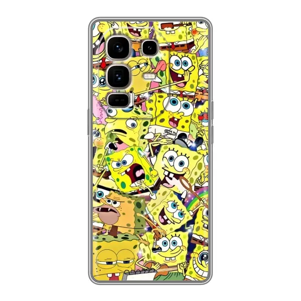 Чехол с рисунком «Спанч Боб Арт» для Infinix Note 50 Pro Plus Чехол с рисунком «Спанч Боб Арт» для Infinix Note 50 Pro Plus