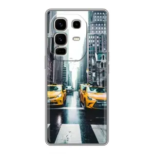 Силіконовий бампер (Працівники) на Infinix Note 50 Pro Plus (Таксі)