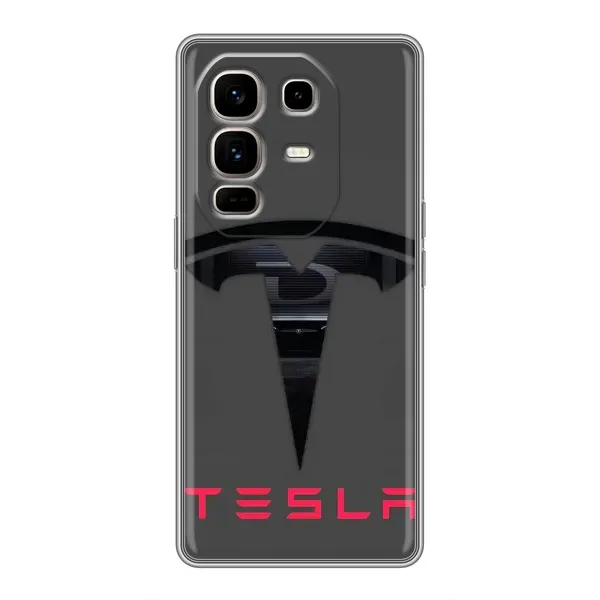 Чехол с рисунком «Logo TESLA» для Infinix Note 50 Pro Plus Чехол с рисунком «Logo TESLA» для Infinix Note 50 Pro Plus