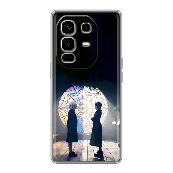 Чехол с рисунком «Уэнсдей и Энди» для Infinix Note 50 Pro Plus Чехол с рисунком «Уэнсдей и Энди» для Infinix Note 50 Pro Plus