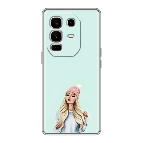 Чехол с рисунком «В шапке» для Infinix Note 50 Pro Plus Чехол с рисунком «В шапке» для Infinix Note 50 Pro Plus
