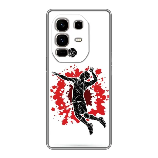Чехол с рисунком «Волейболист» для Infinix Note 50 Pro Plus Чехол с рисунком «Волейболист» для Infinix Note 50 Pro Plus
