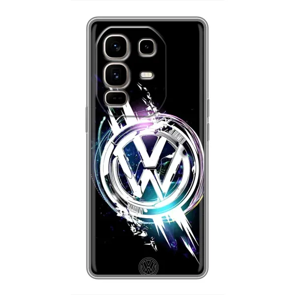 Чехол с рисунком «Volkswagen на черном» для Infinix Note 50 Pro Plus Чехол с рисунком «Volkswagen на черном» для Infinix Note 50 Pro Plus