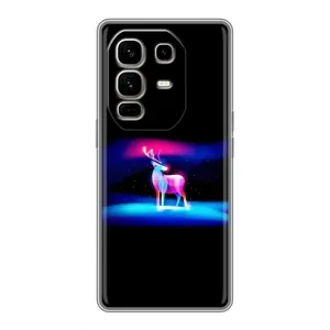 Силиконовый бампер с картинкой животных для Infinix Note 50 Pro Plus