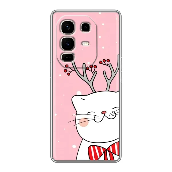 Чехол с рисунком «Зимний кот» для Infinix Note 50 Pro Plus Чехол с рисунком «Зимний кот» для Infinix Note 50 Pro Plus