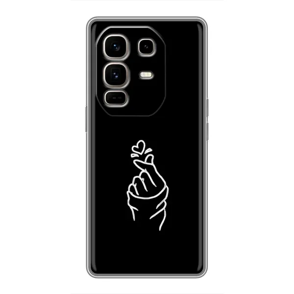 Чехол с рисунком «Знак Сердечка» для Infinix Note 50 Pro Plus