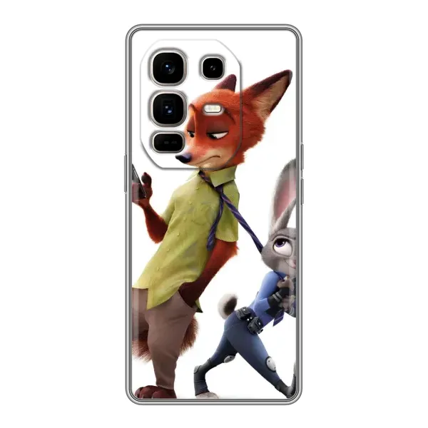 Чохол з малюнком «Зверополіс герої» для Infinix Note 50 Pro Plus Чохол з малюнком «Зверополіс герої» для Infinix Note 50 Pro Plus