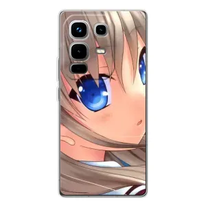 Чехол с персонажами АНИМЕ на Infinix Note 50 Pro (Аниме Шарлотта)