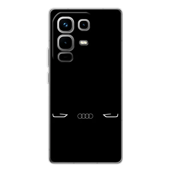 Чехол с рисунком «Силует Audi» для Infinix Note 50 Pro Чехол с рисунком «Силует Audi» для Infinix Note 50 Pro