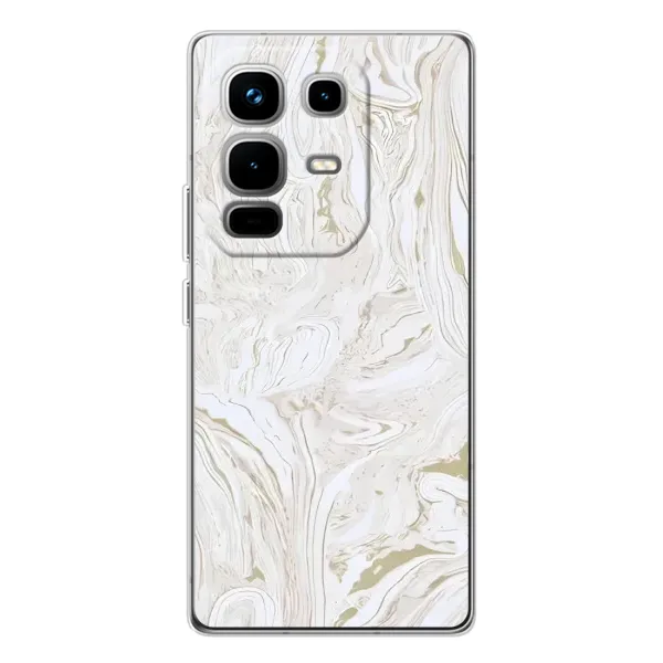 Чехол с рисунком «белый мрамор» для Infinix Note 50 Pro Чехол с рисунком «белый мрамор» для Infinix Note 50 Pro