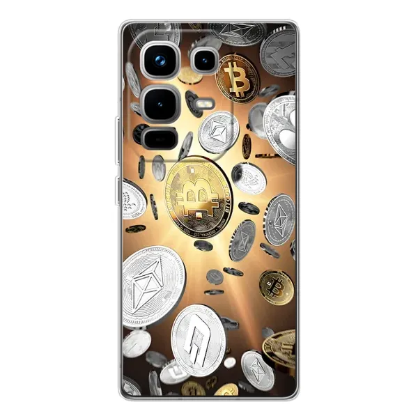 Чехол с рисунком «Биток» для Infinix Note 50 Pro Чехол с рисунком «Биток» для Infinix Note 50 Pro
