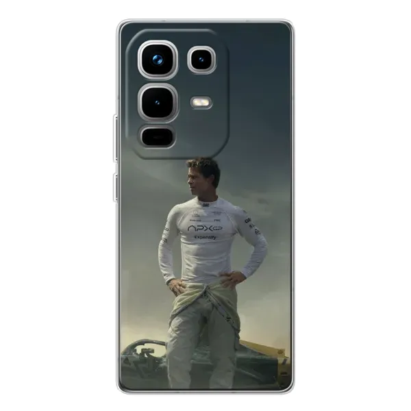 Чехол с рисунком «Бред Питт» для Infinix Note 50 Pro