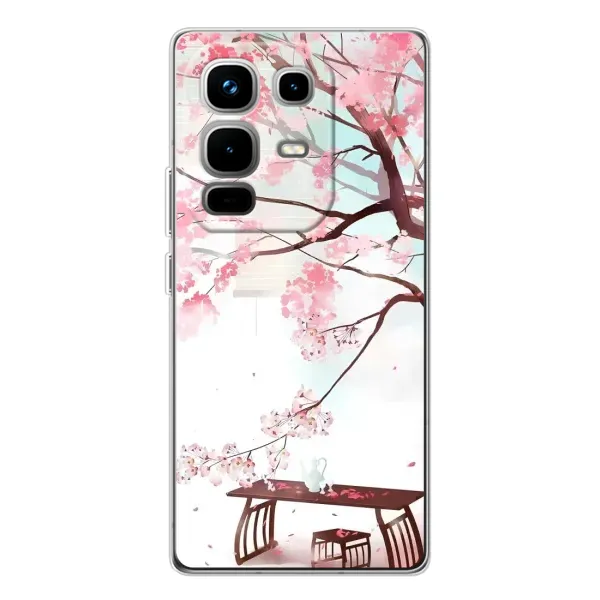 Чехол с рисунком «Чайная церемония» для Infinix Note 50 Pro Чехол с рисунком «Чайная церемония» для Infinix Note 50 Pro