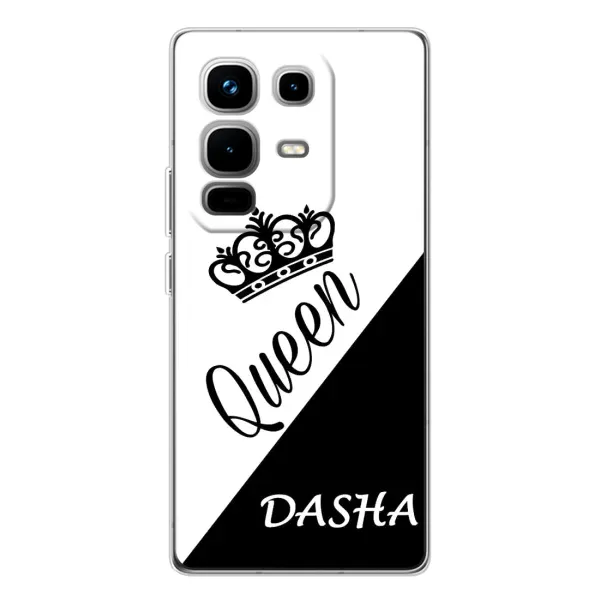 Чехол с рисунком «DASHA» для Infinix Note 50 Pro Чехол с рисунком «DASHA» для Infinix Note 50 Pro