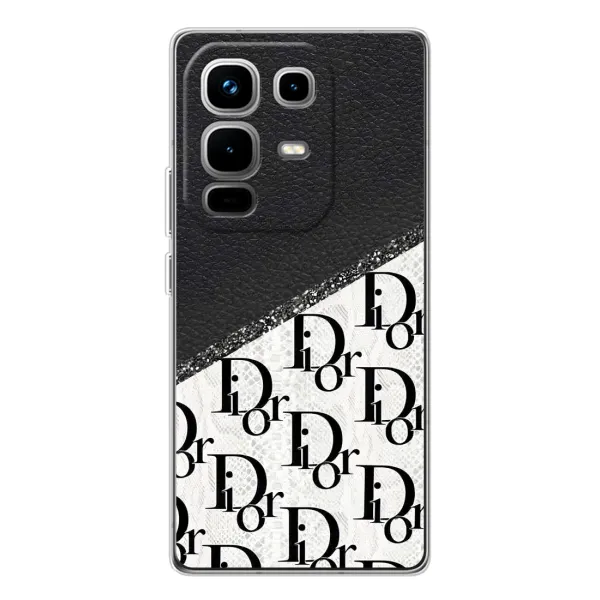 Чехол с рисунком «Диор» для Infinix Note 50 Pro