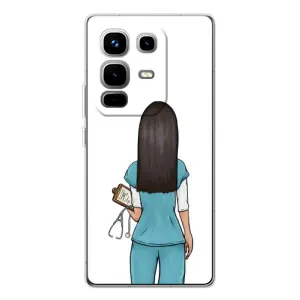 Силіконовий бампер (Працівники) на Infinix Note 50 Pro (Лікар)