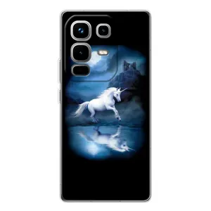 Чехол Unicorn на Infinix Note 50 Pro (Единорог)