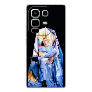 Чохли з принтом на Infinix Note 50 Pro Футболіст (футболіст Холанн)