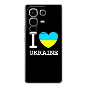 Чехол с Украинской символикой на Ноут 50 Про (I Love Ukraine)