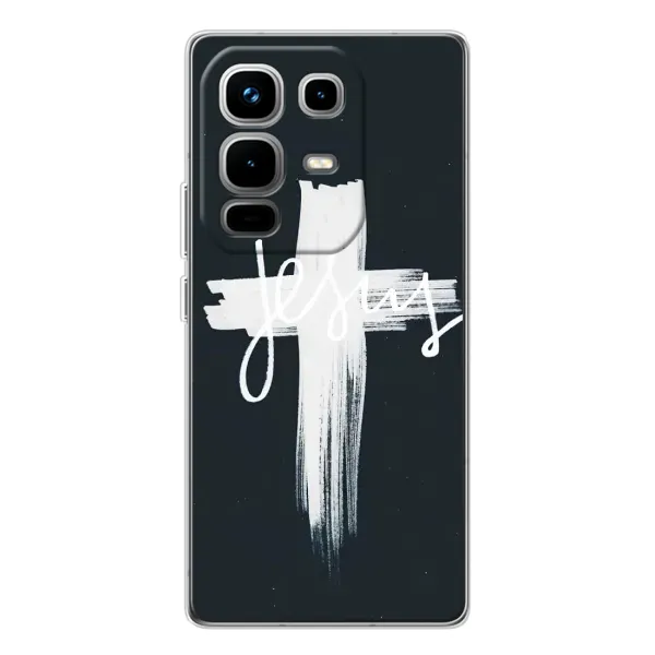 Чехол с рисунком «Jesus» для Infinix Note 50 Pro Чехол с рисунком «Jesus» для Infinix Note 50 Pro