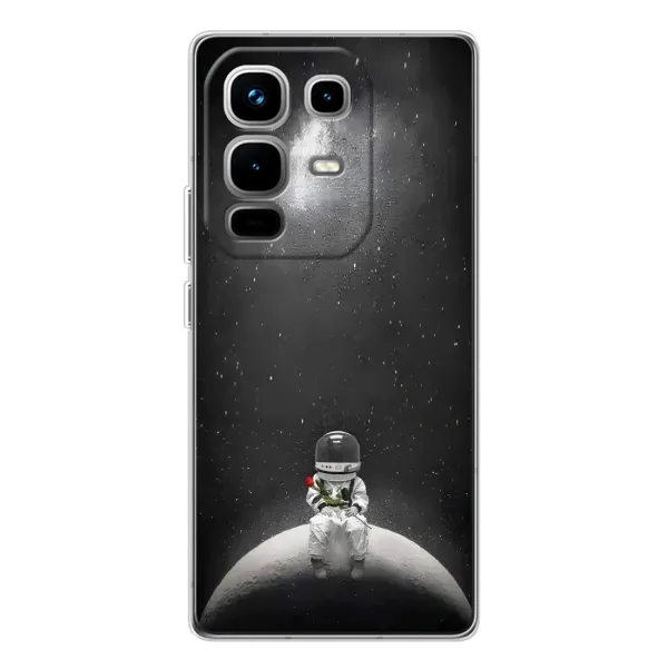 Чехол с рисунком «Космонавт романтик» для Infinix Note 50 Pro Чехол с рисунком «Космонавт романтик» для Infinix Note 50 Pro