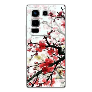 Чехол с принтом САКУРЫ на Infinix Note 50 Pro (Красивая Сакура)