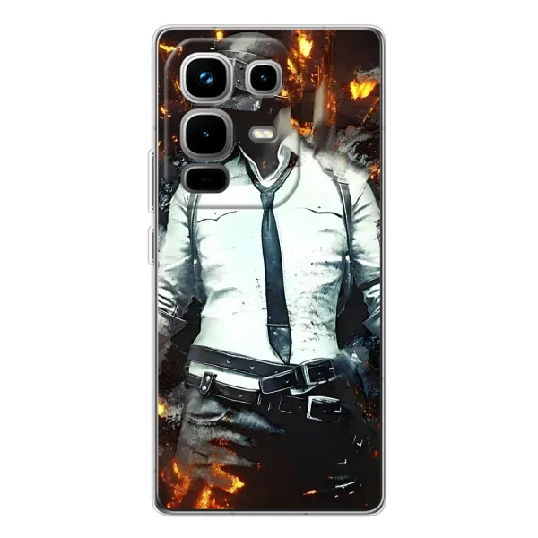 Чехол с рисунком «Man Пубг» для Infinix Note 50 Pro Чехол с рисунком «Man Пубг» для Infinix Note 50 Pro