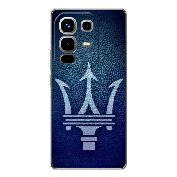 Чехол с рисунком «Лого Maserati» для Infinix Note 50 Pro Чехол с рисунком «Лого Maserati» для Infinix Note 50 Pro