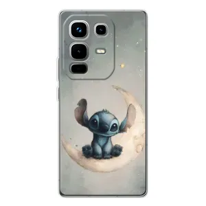 Чехол с рисунком Стич для Infinix Note 50 Pro (Милый Стич)