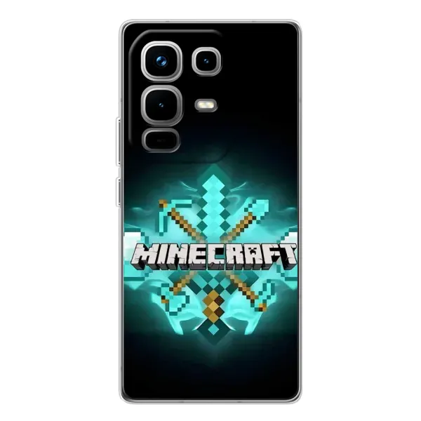 Чехол с рисунком «MineCraft 2» для Infinix Note 50 Pro